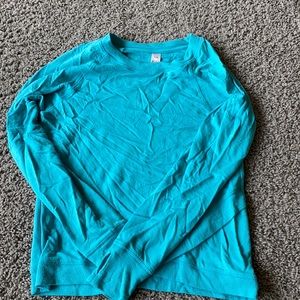 blue SOFT athleta long sleeve